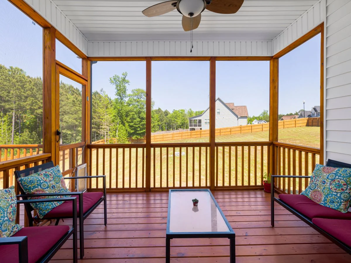 Affordable Patio Sunroom Installation Surrey BC - finished glass patio or sunroom interior
