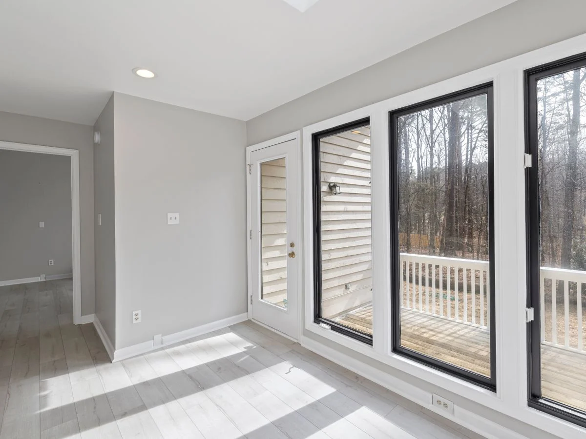 Glass Enclosed Patio Sunrooms Vancouver - finished glass patio or sunroom interior